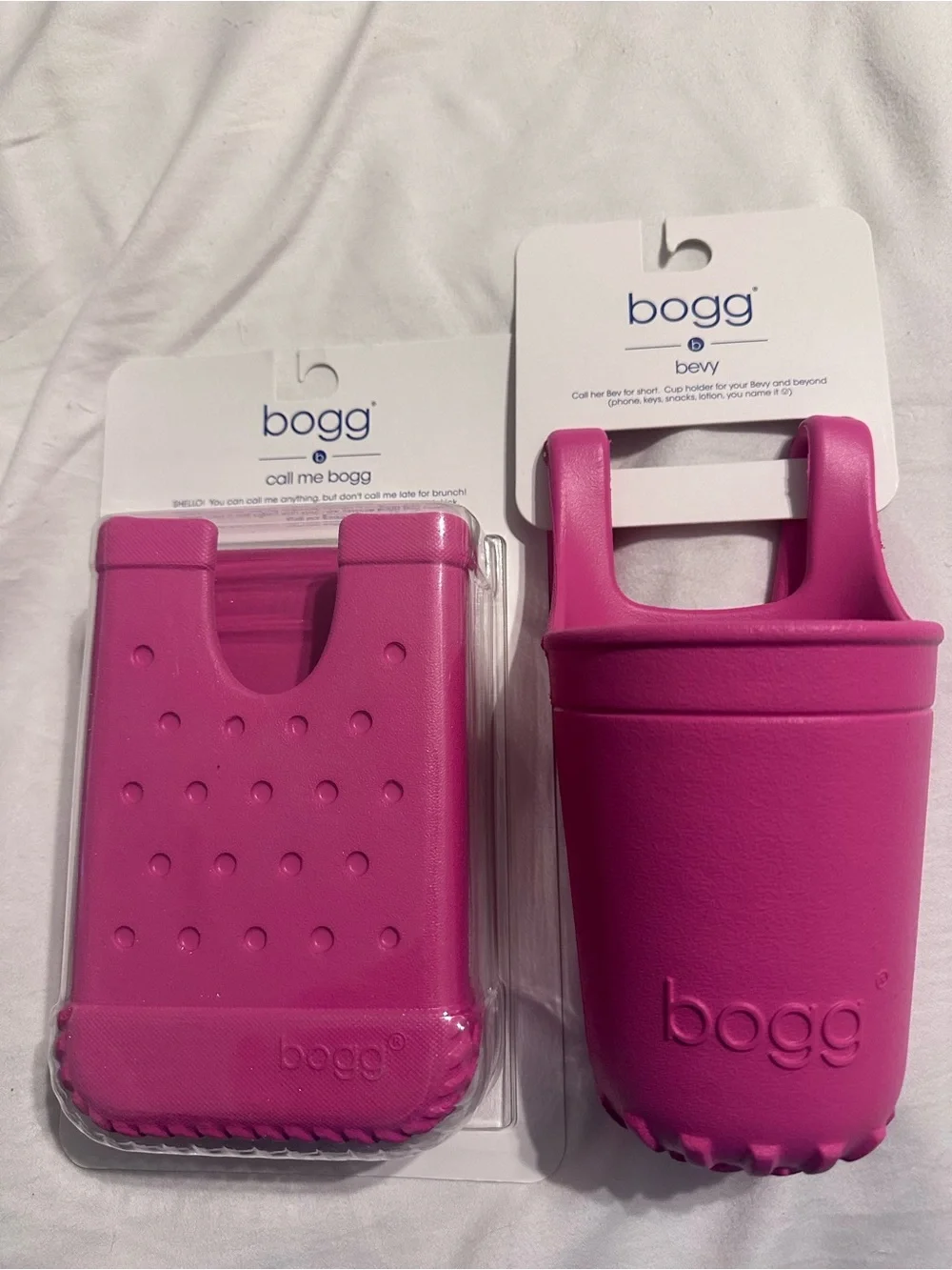 ® Bevy Cup Holder & Call Me Bogg Card Holder - Pink